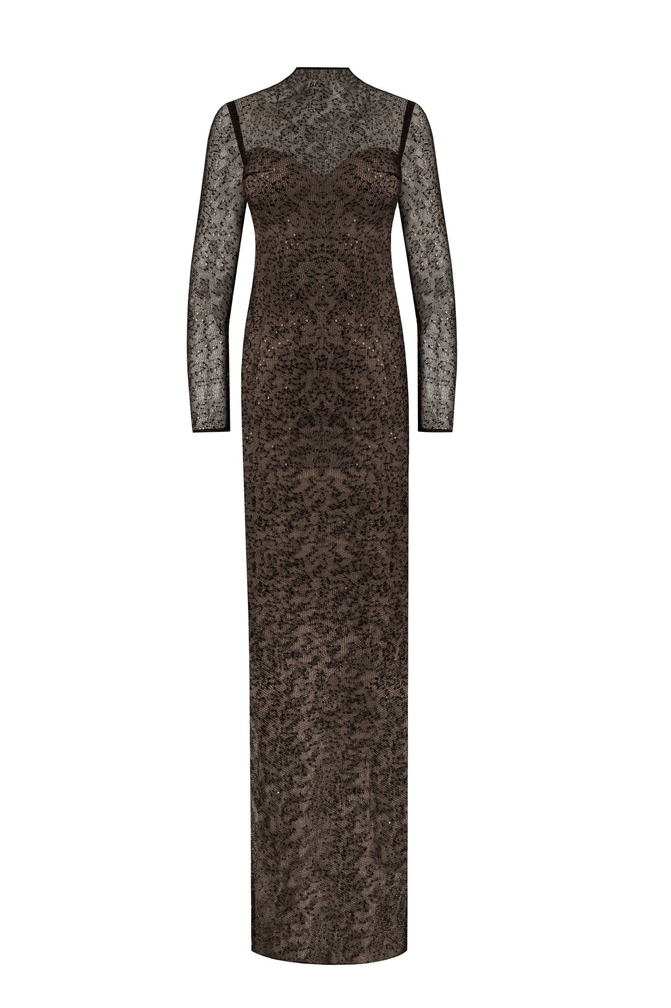 Crystal-embellished striking maxi dress - Milla