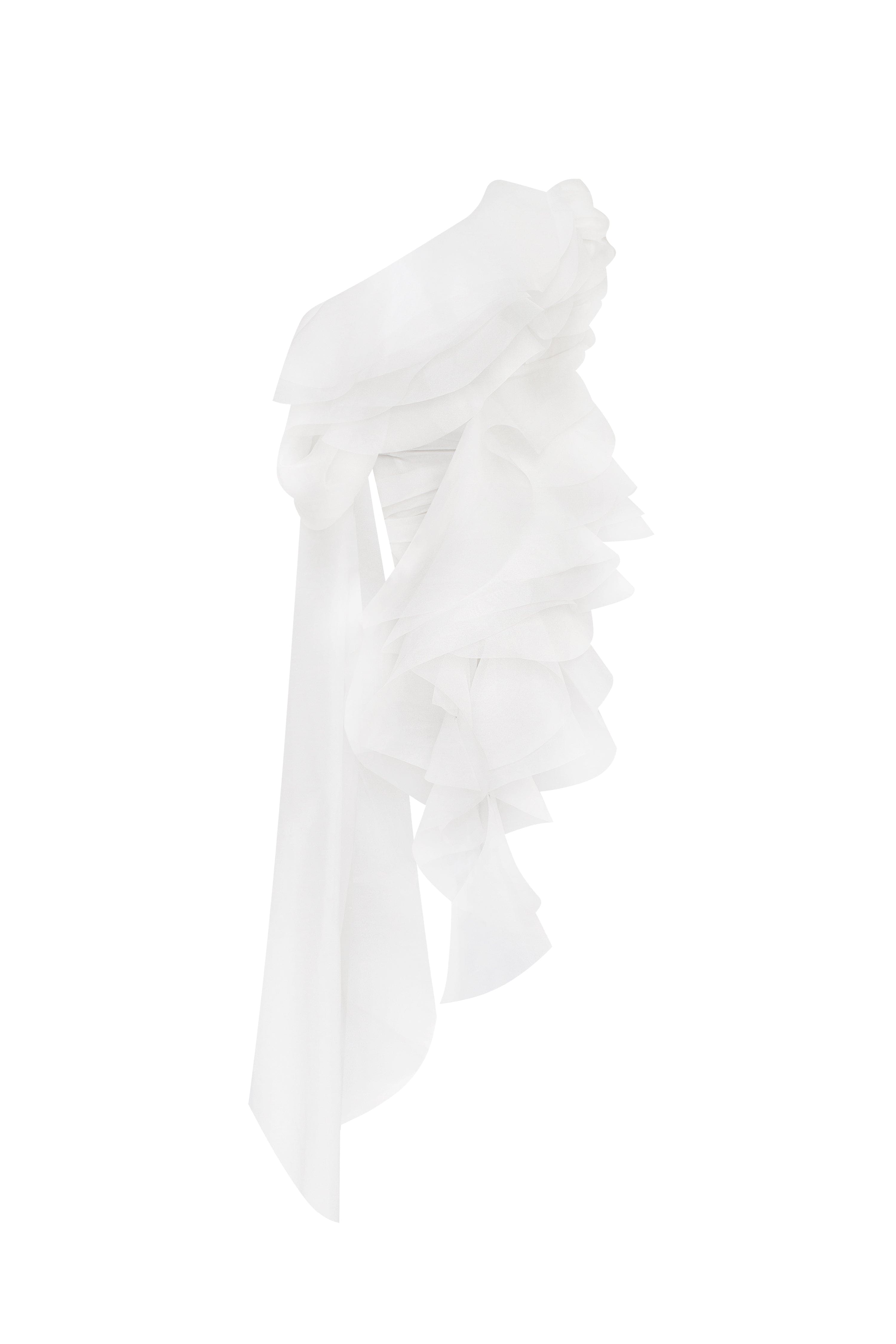 Блуза-трансформер у білому кольорі