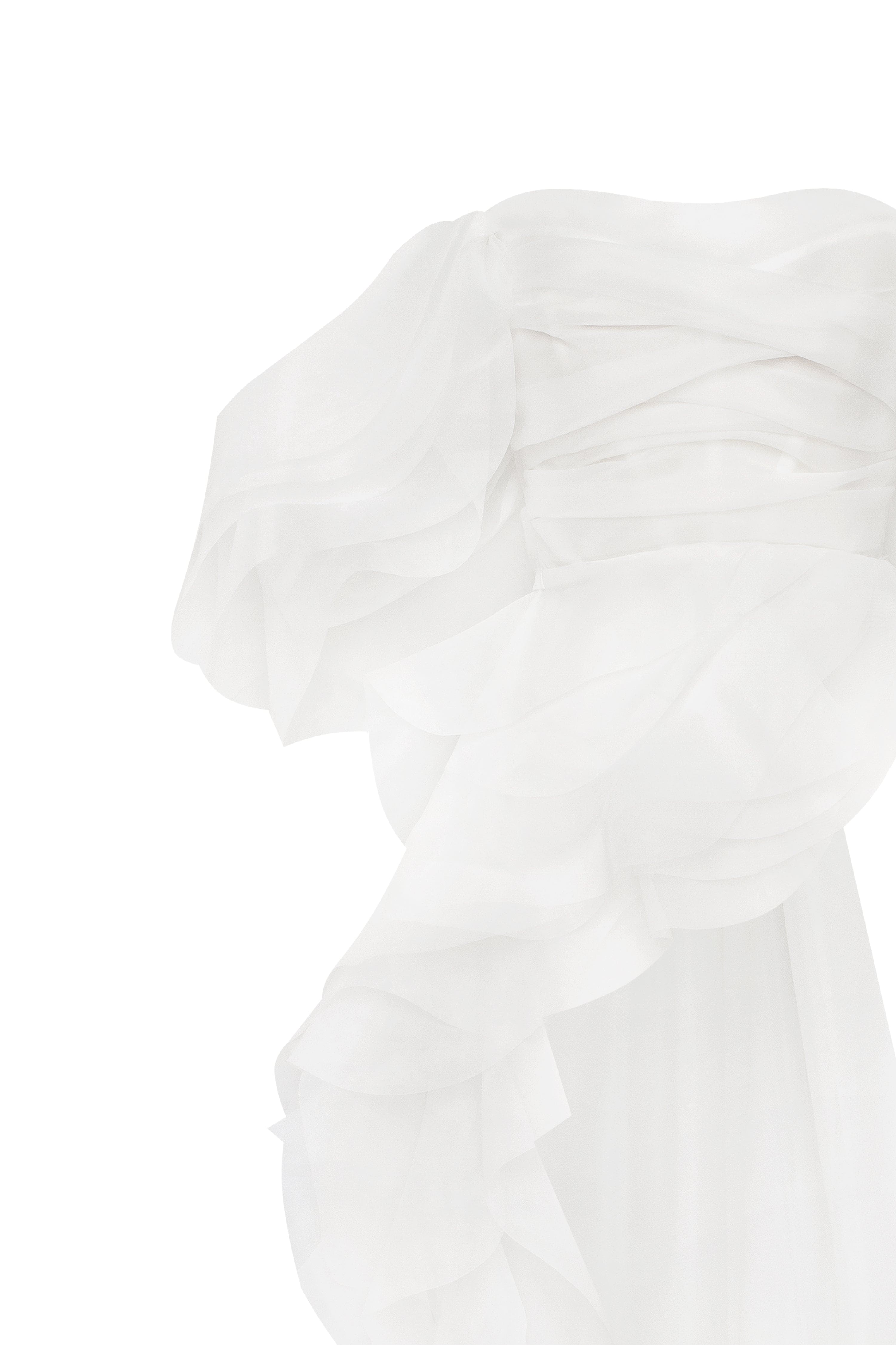 Блуза-трансформер у білому кольорі