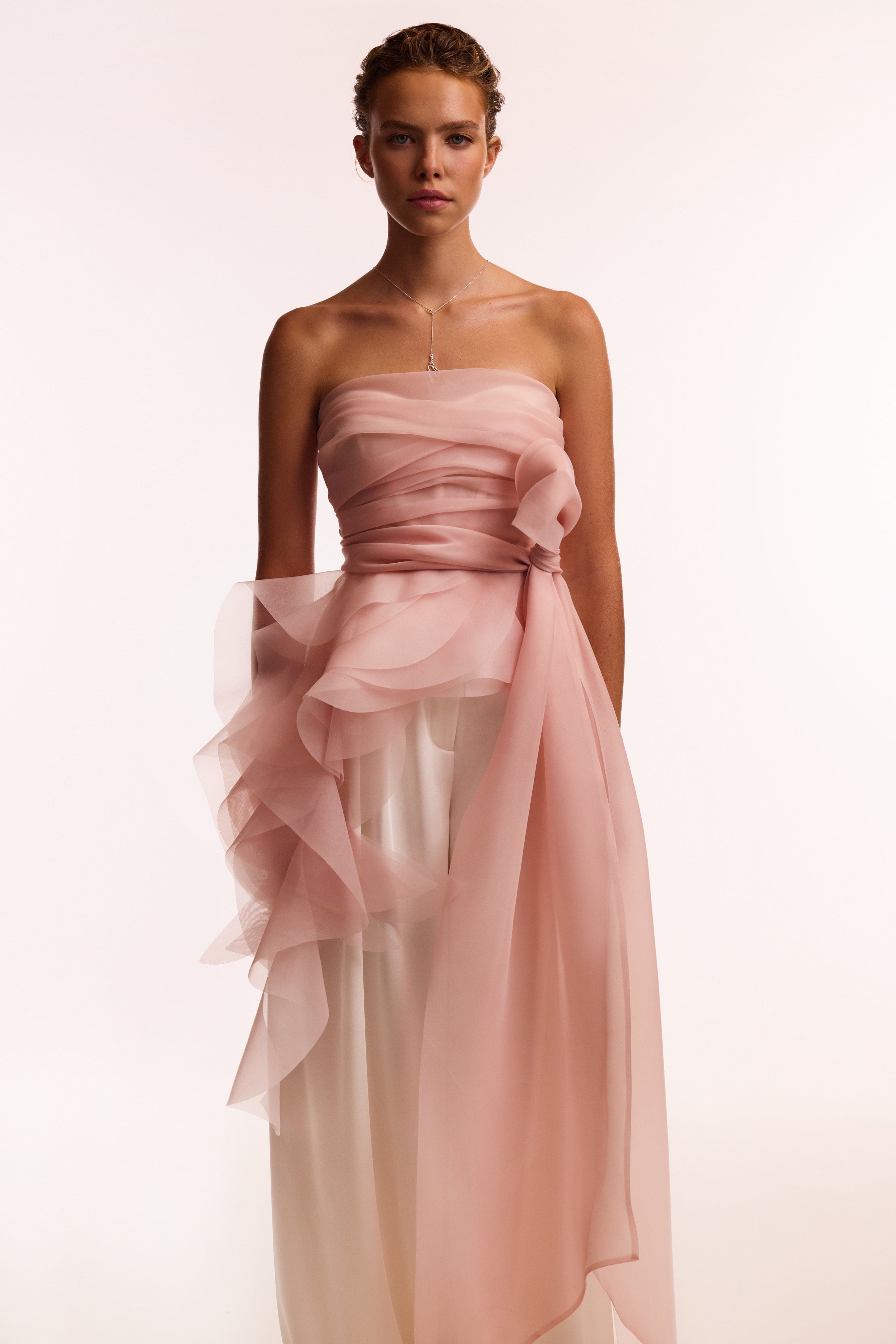 Блуза-трансформер у рожевому кольорі