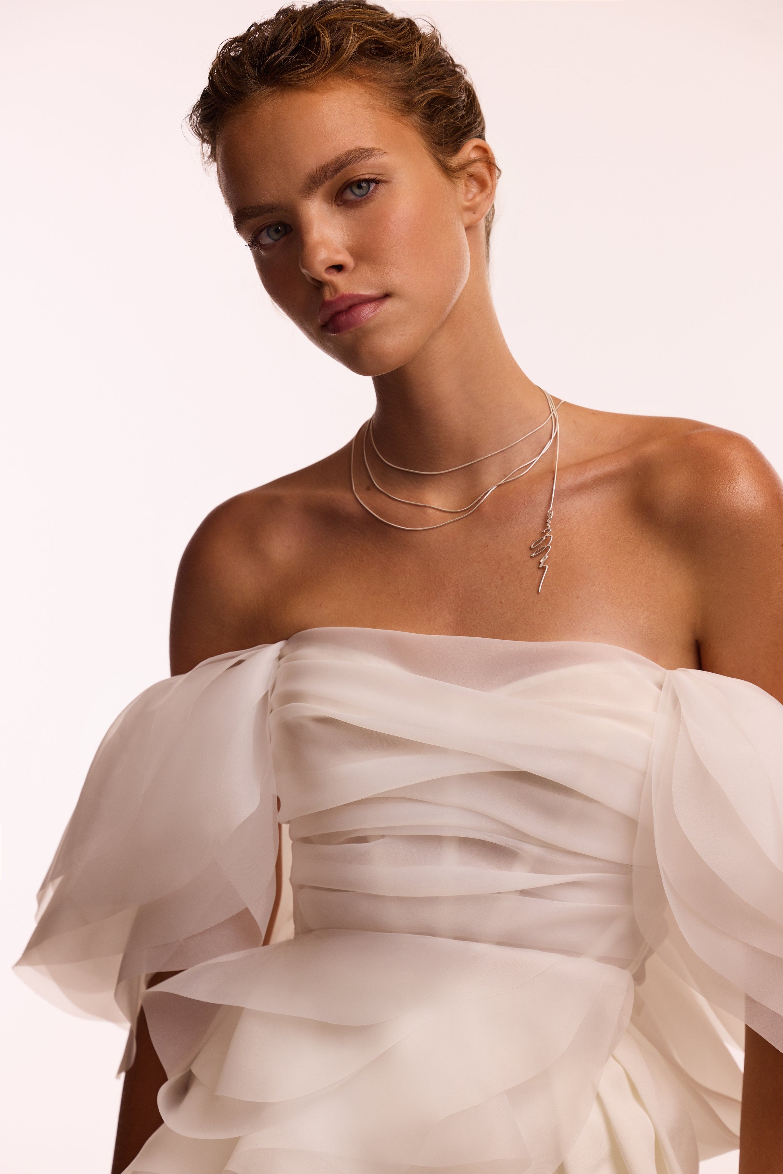 Блуза-трансформер у білому кольорі