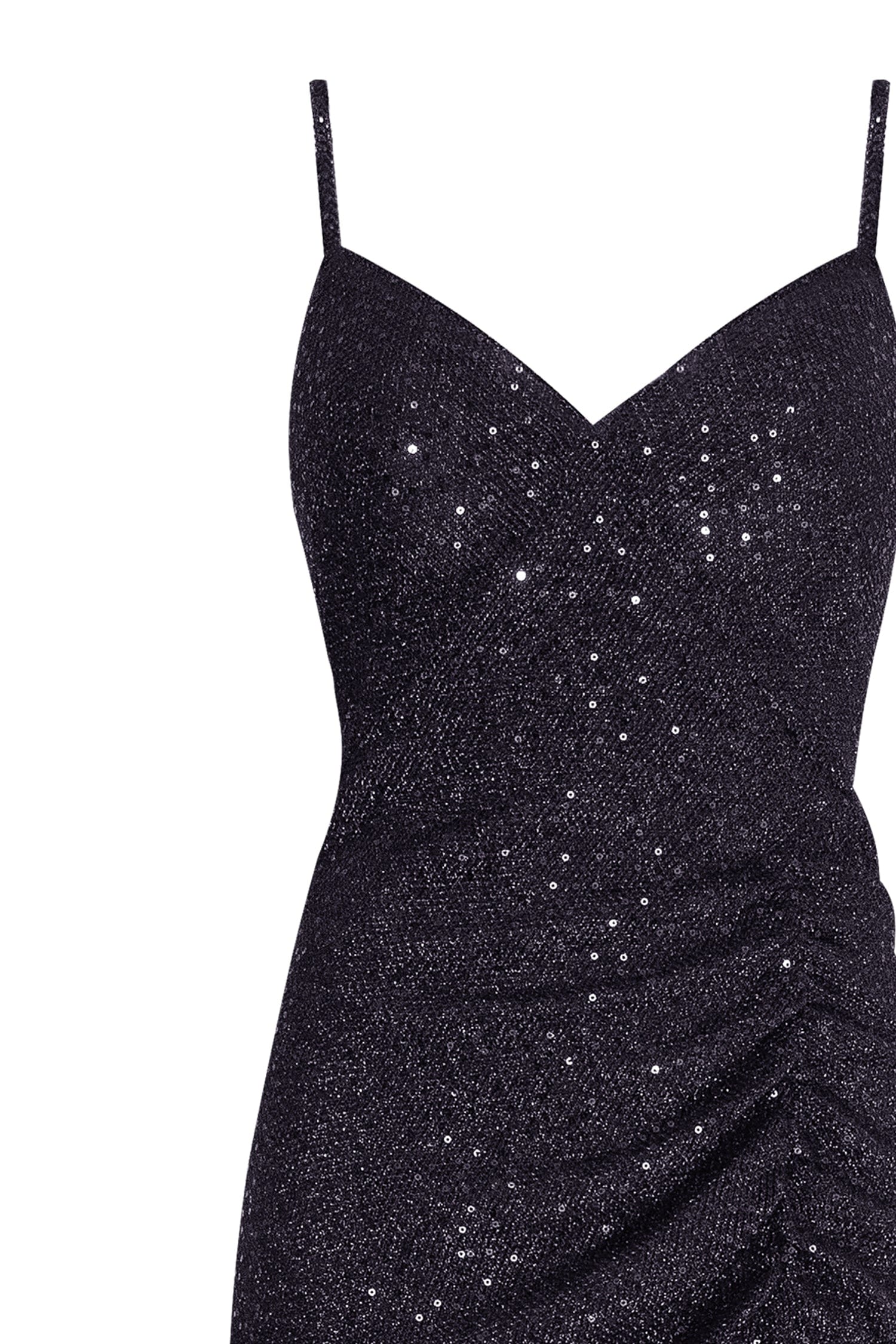 Misty Rose Tender mini dress with flashlight long sleeves - Milla