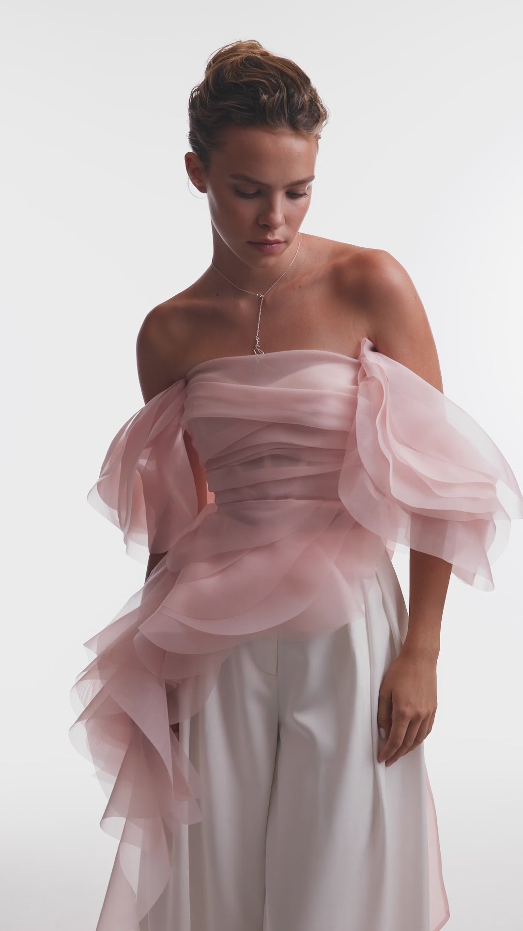 Блуза-трансформер у рожевому кольорі